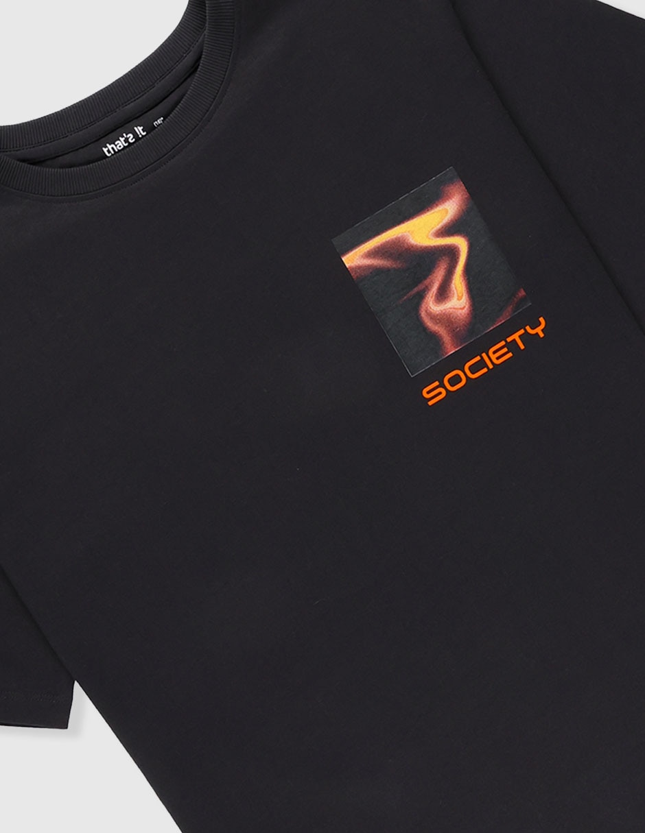 Playera manga corta para niño