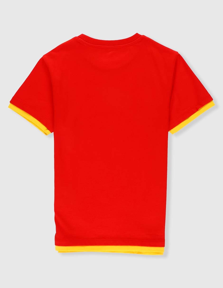 Playera España manga corta para niño