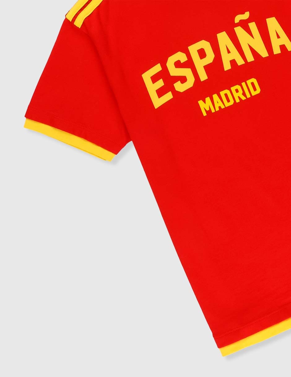 Playera España manga corta para niño