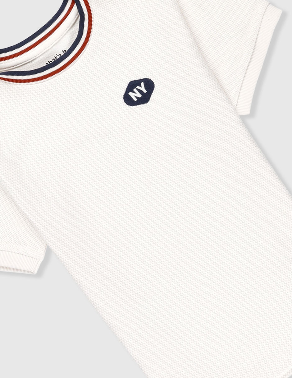 Playera manga corta para niño 3