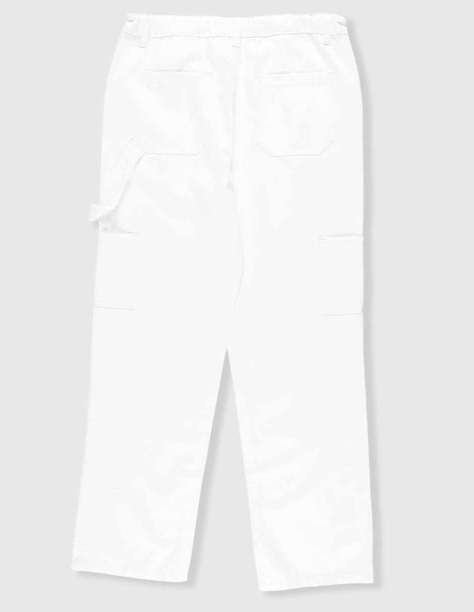 Jeans cargo amplio para niño 5
