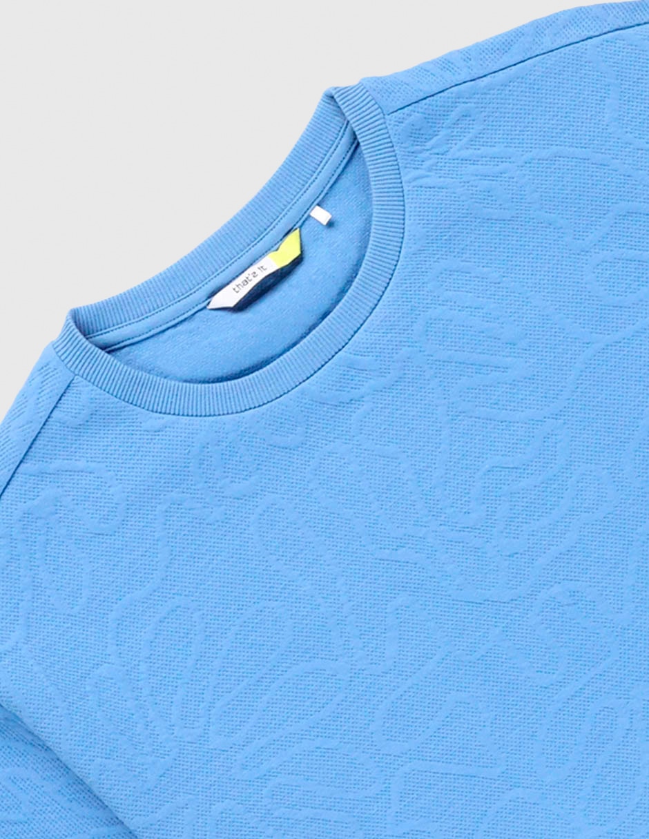 Playera manga corta para niño
