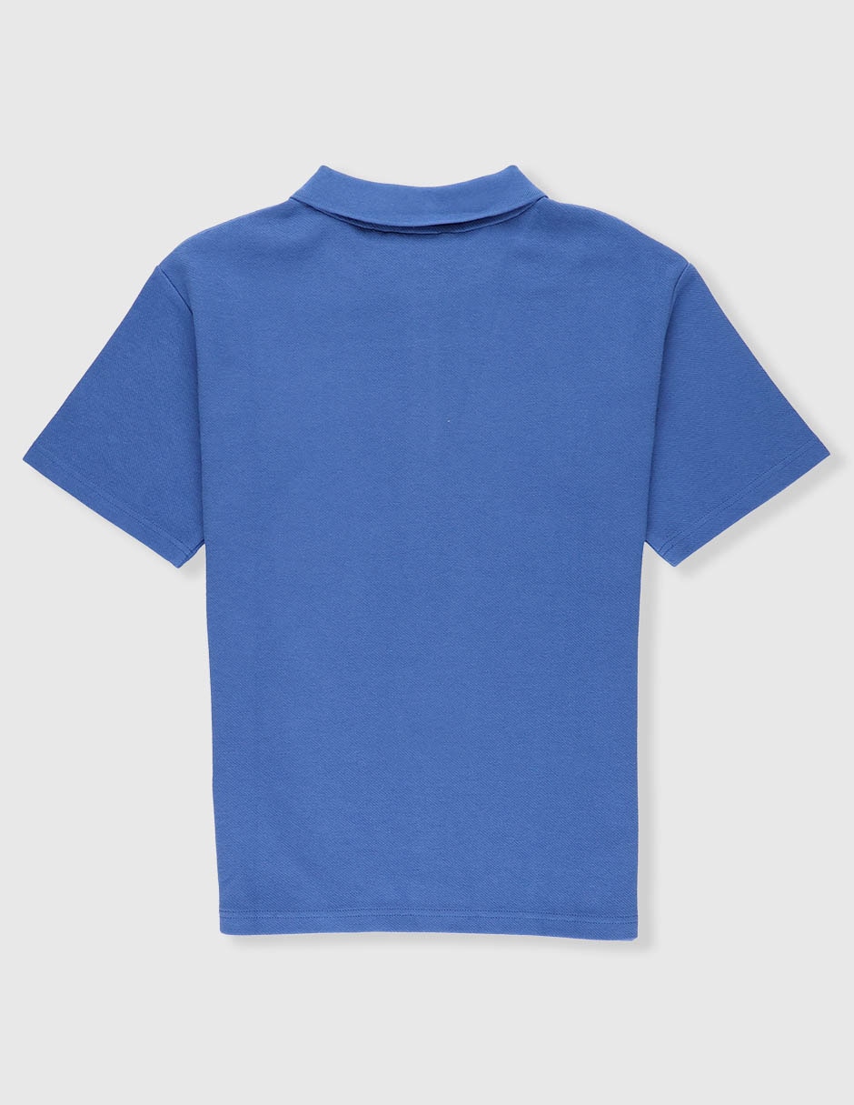 Playera tipo polo de algodón para niño 2