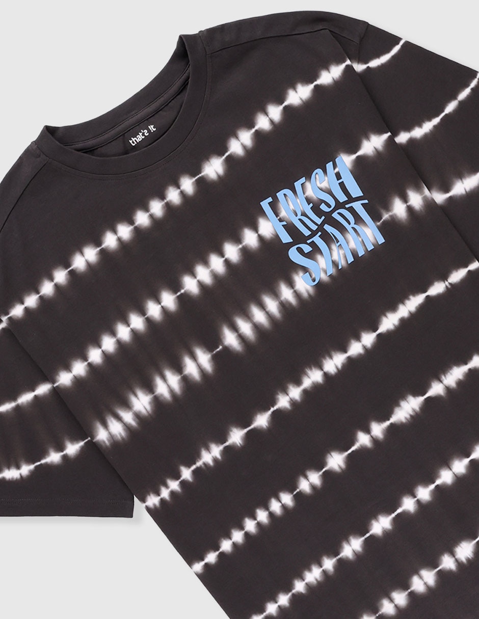 Playera manga corta para niño