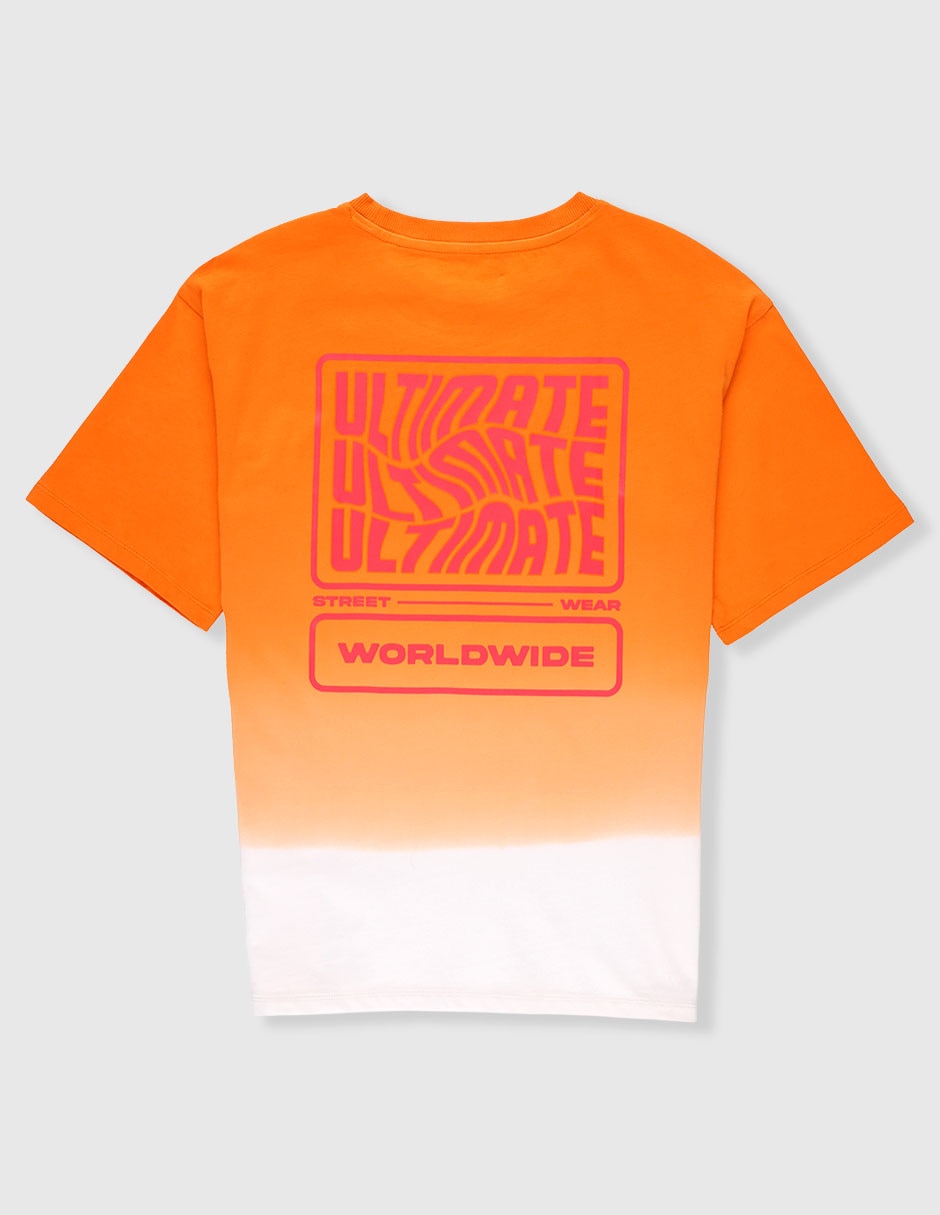 Playera manga corta para niño