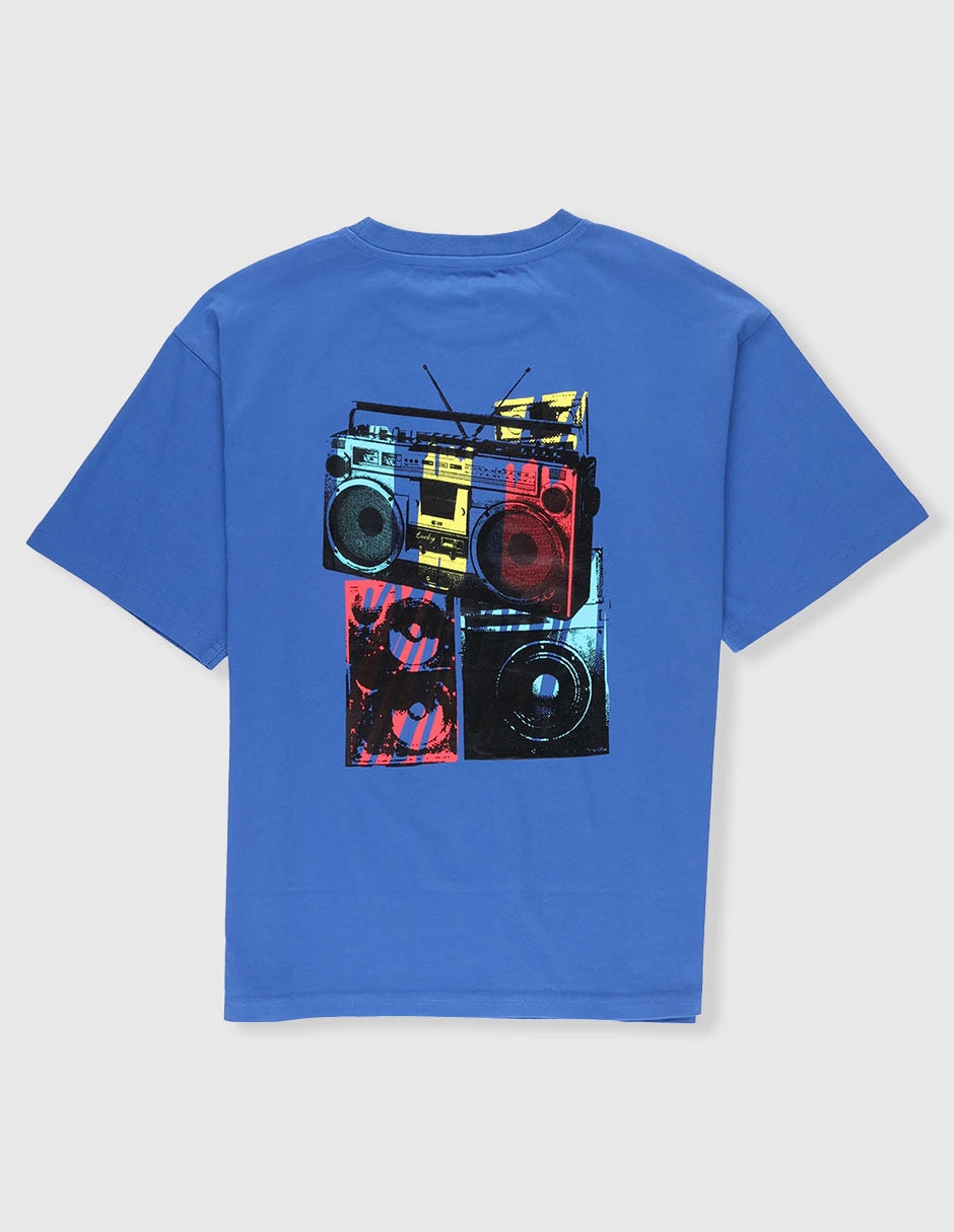 Playera manga corta para niño