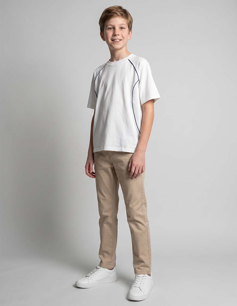 Playera manga regular para niño Playera manga regular para niño