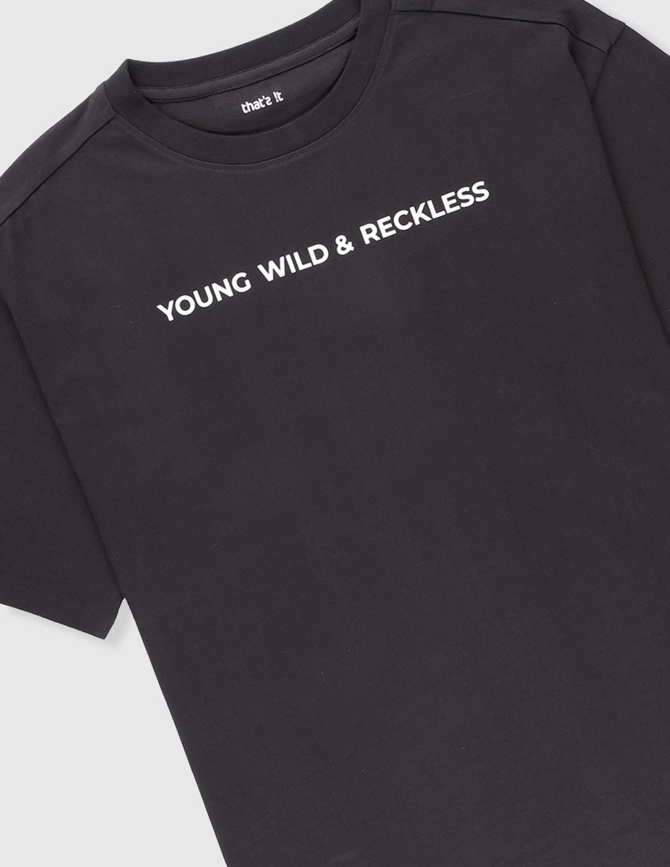 Playera manga corta para niño