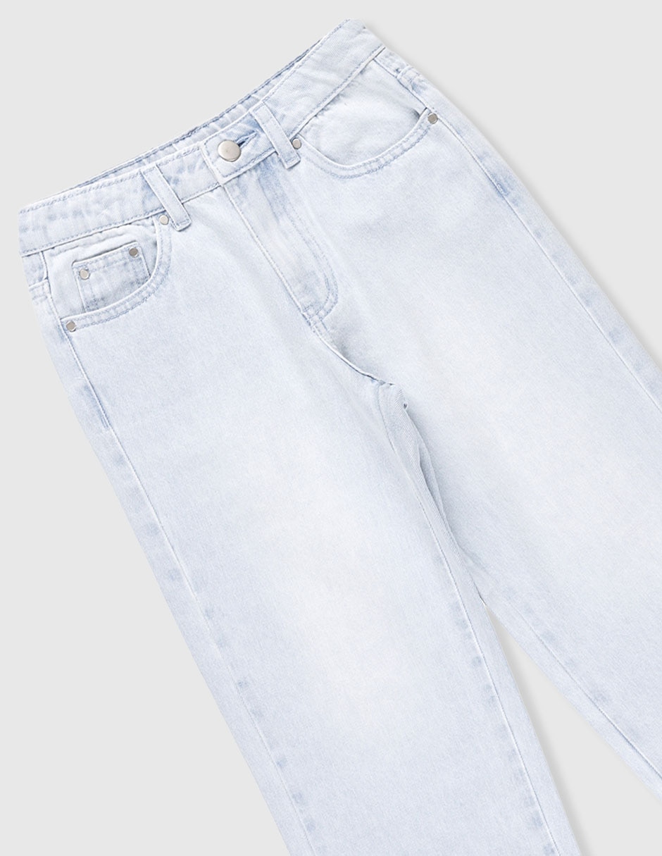 Jeans straight para niño 6