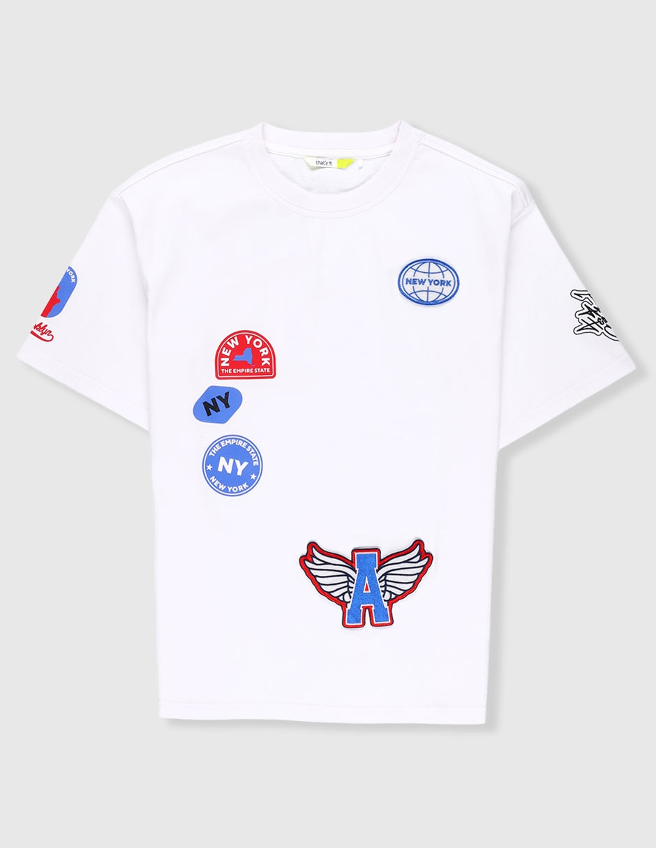 Playera manga corta para niño Playera manga corta para niño