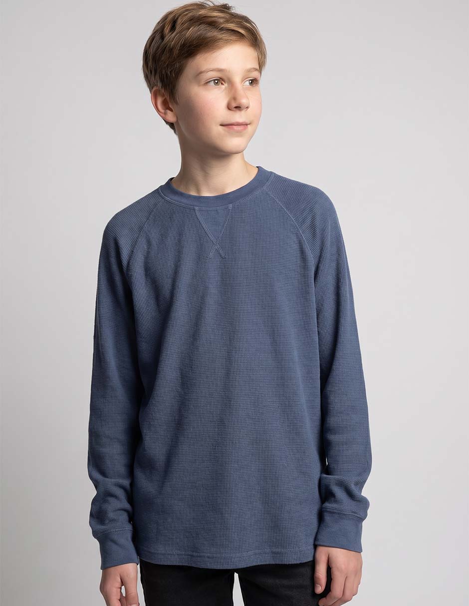 Playera manga larga para niño Playera manga larga para niño