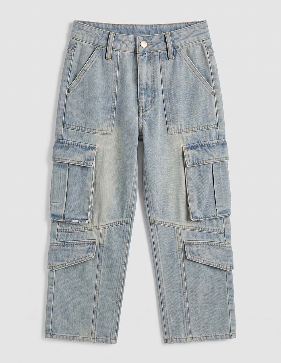 Jeans cargo para niño 2