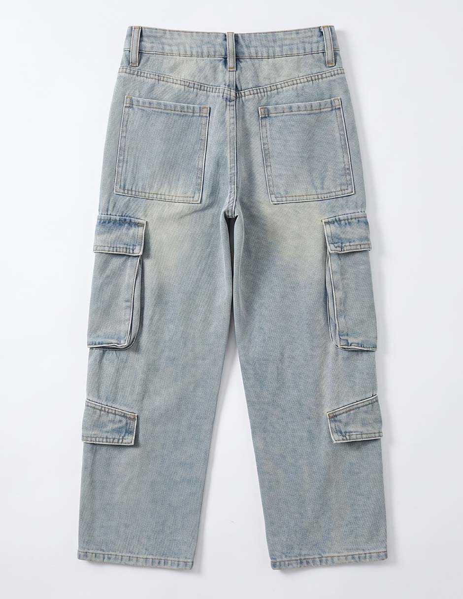 Jeans cargo para niño 3