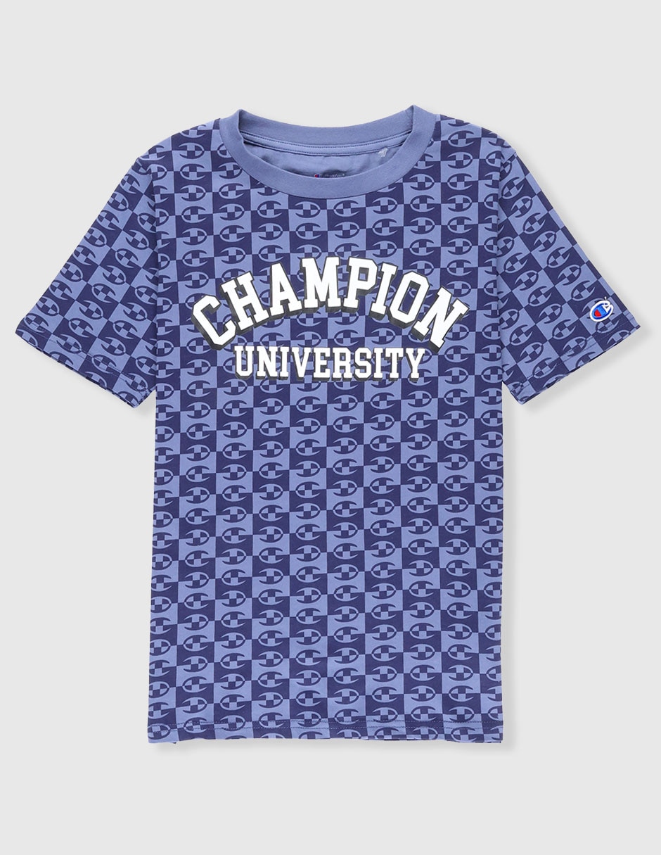 Playera Champion manga corta para niño
