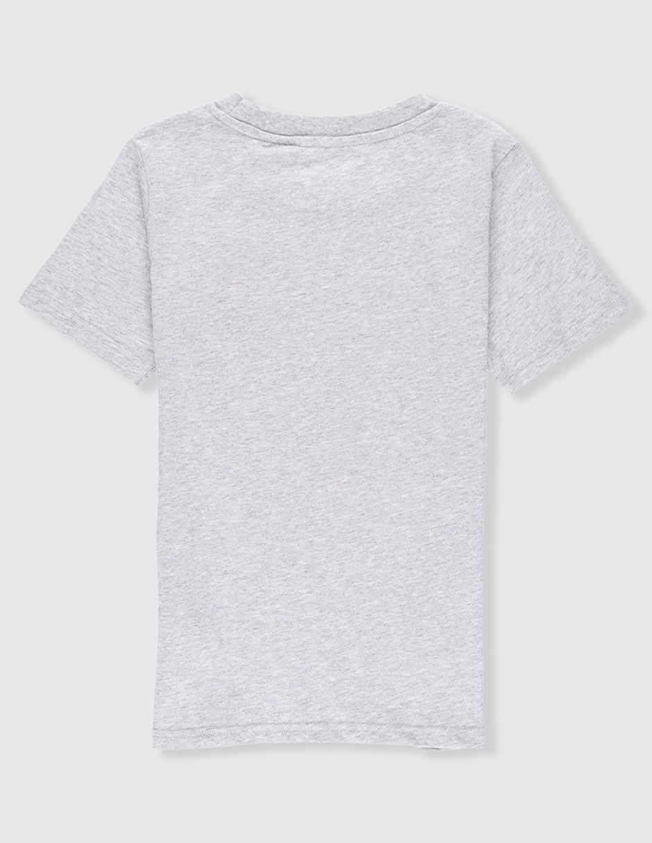 Playera Champion manga regular para niño