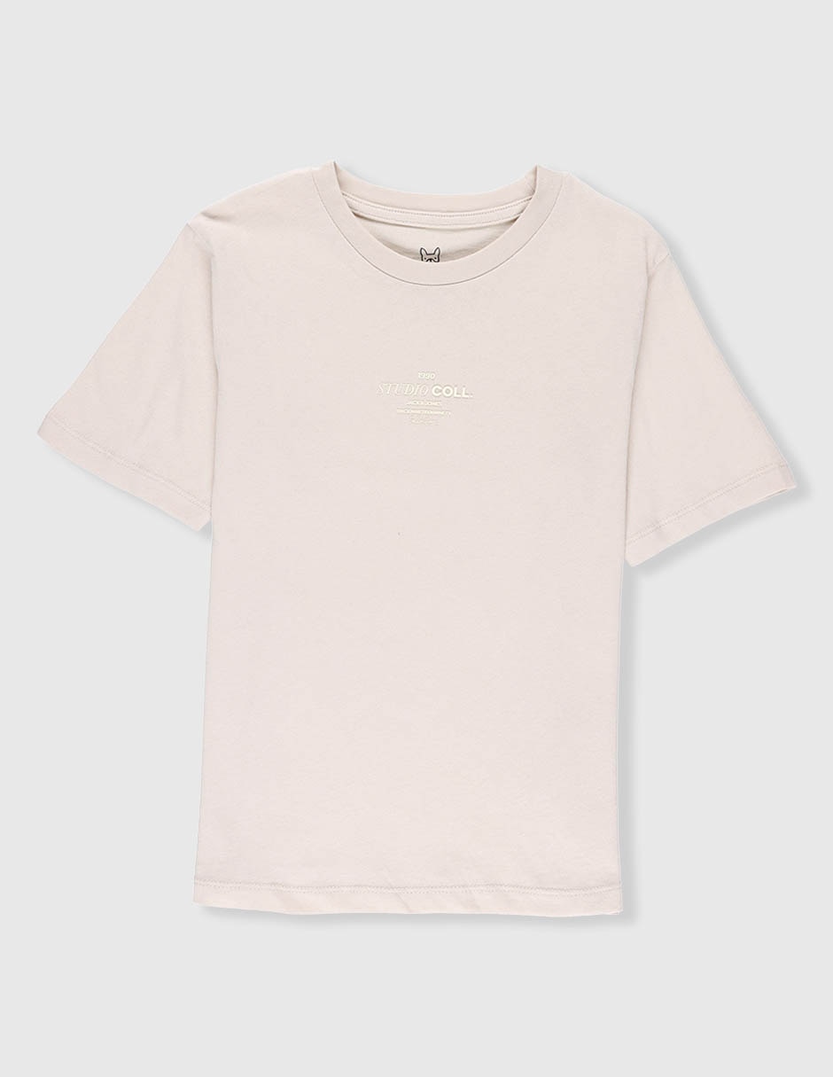 Playera manga corta para niño Playera manga corta para niño
