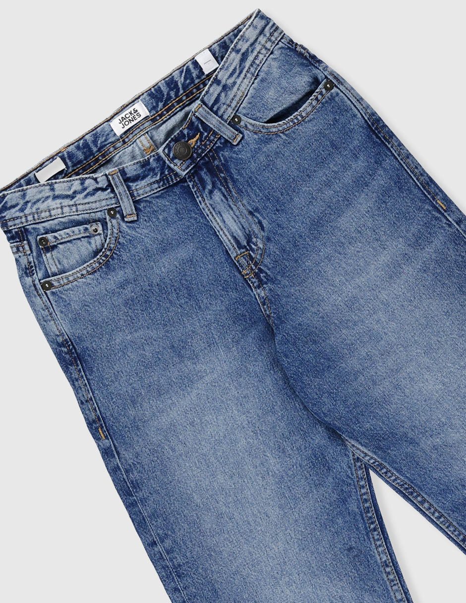 Jeans straight deslavado para niño 3