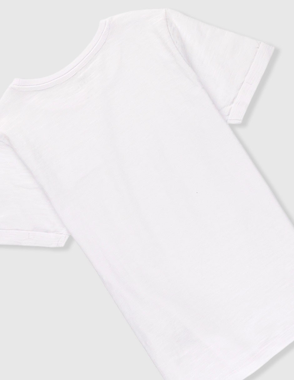 Playera manga name it manga corta para niño