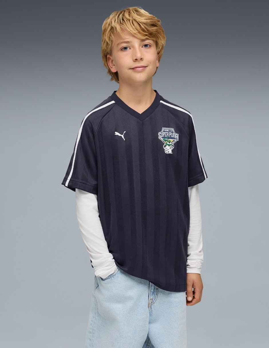 Set playera/playera no aplica t7 super puma relaxed jersey b 'manga' corta 'para' niños grandes niño