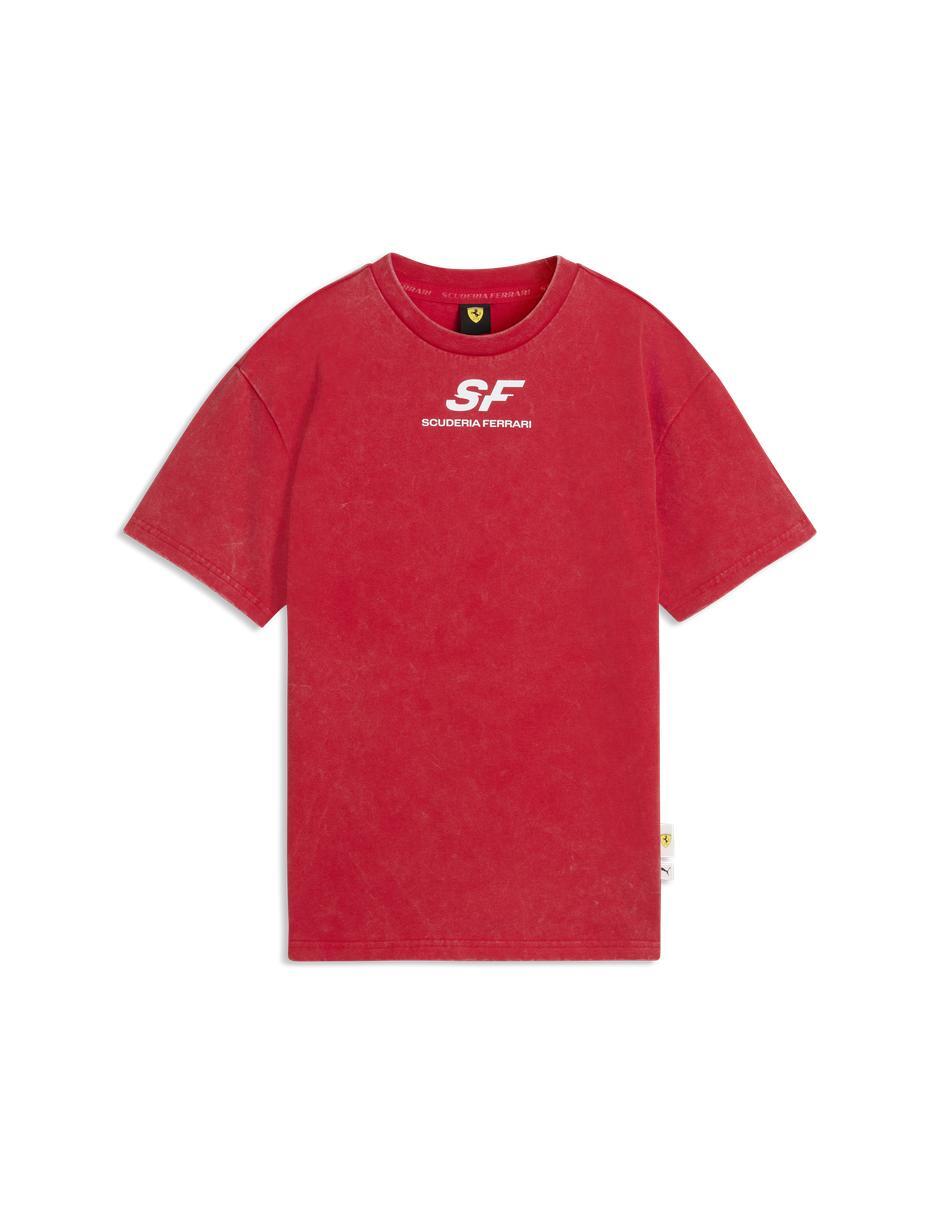 Playera Ferrari Ferrari Kids Car Graphic Tee manga corta para niño