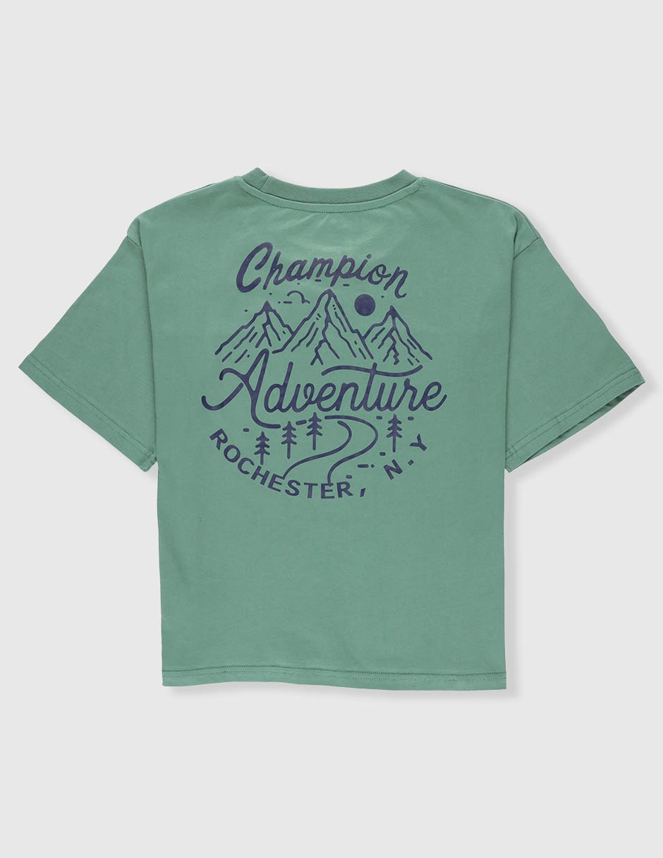 Playera manga corta para niño