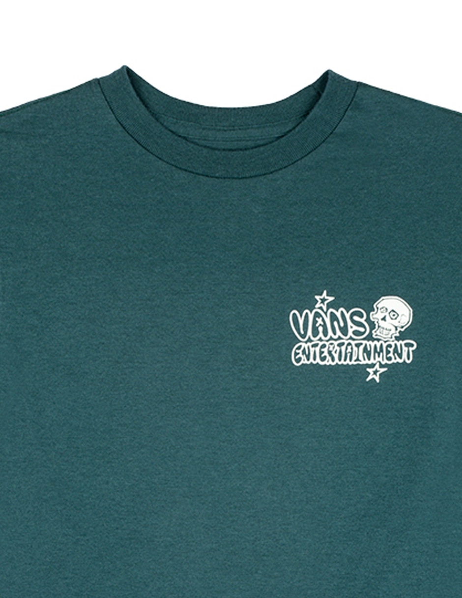 Playera Vans manga corta para niño
