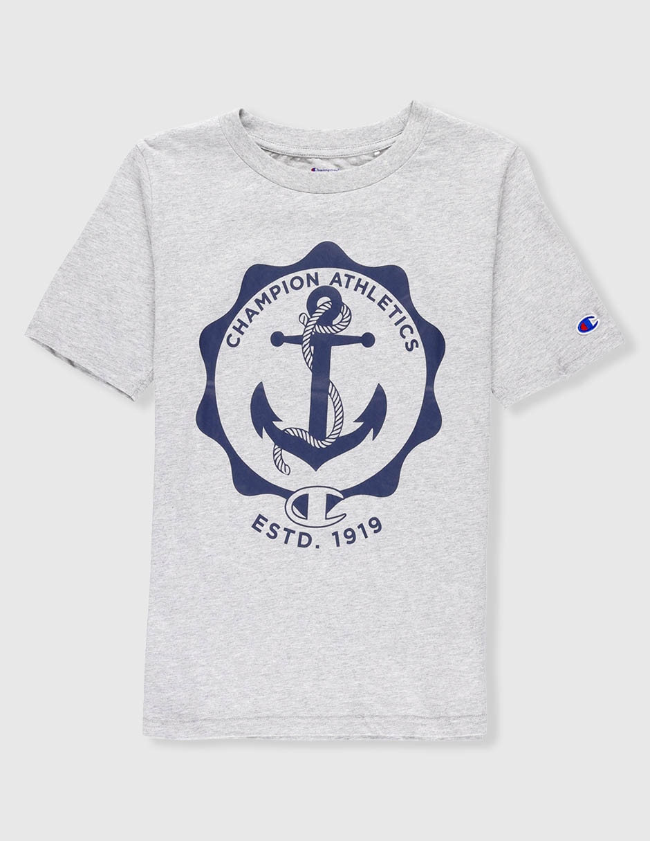 Playera Champion manga corta para niño