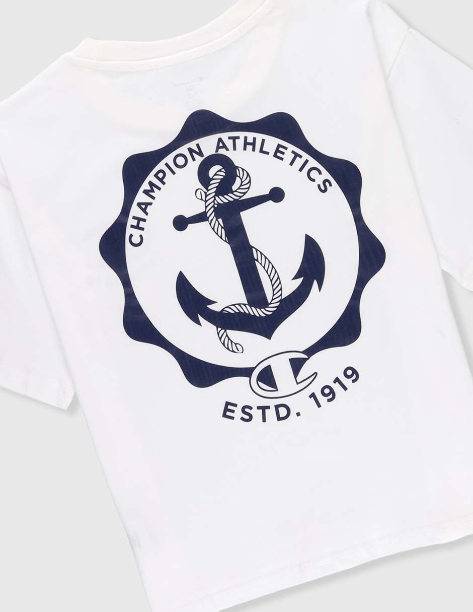 Playera Champion manga corta para niño