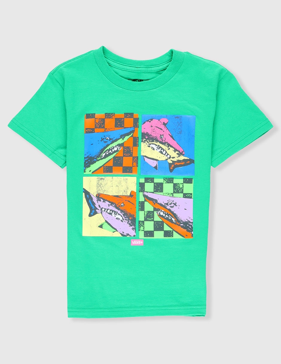Playera Vans manga corta para niño