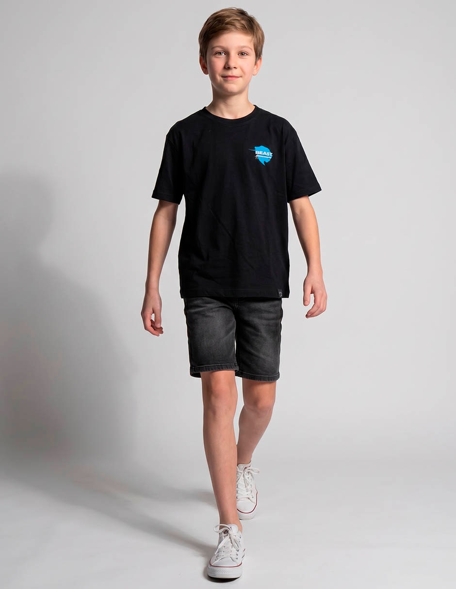 Playera manga corta para niño