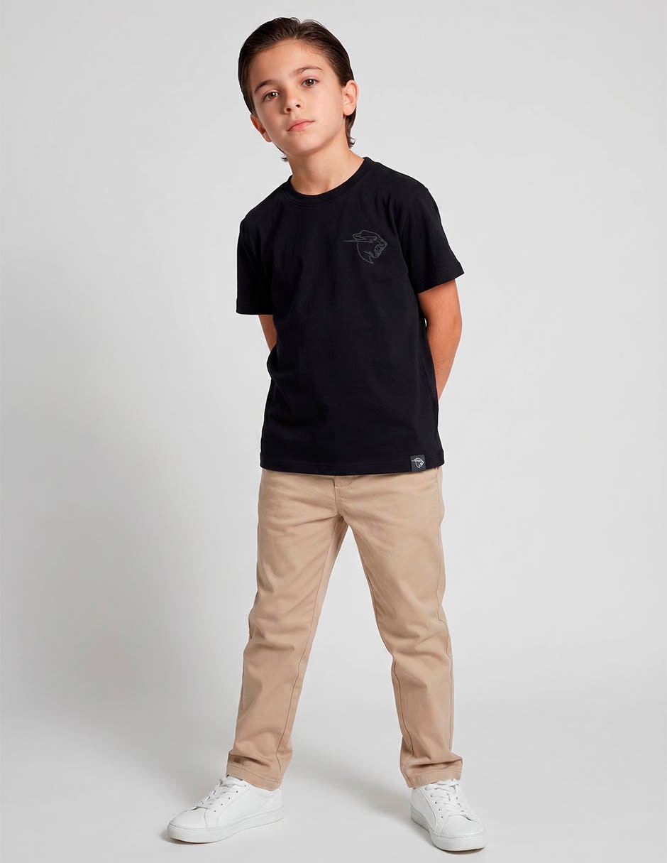 Playera manga corta para niño Playera manga corta para niño