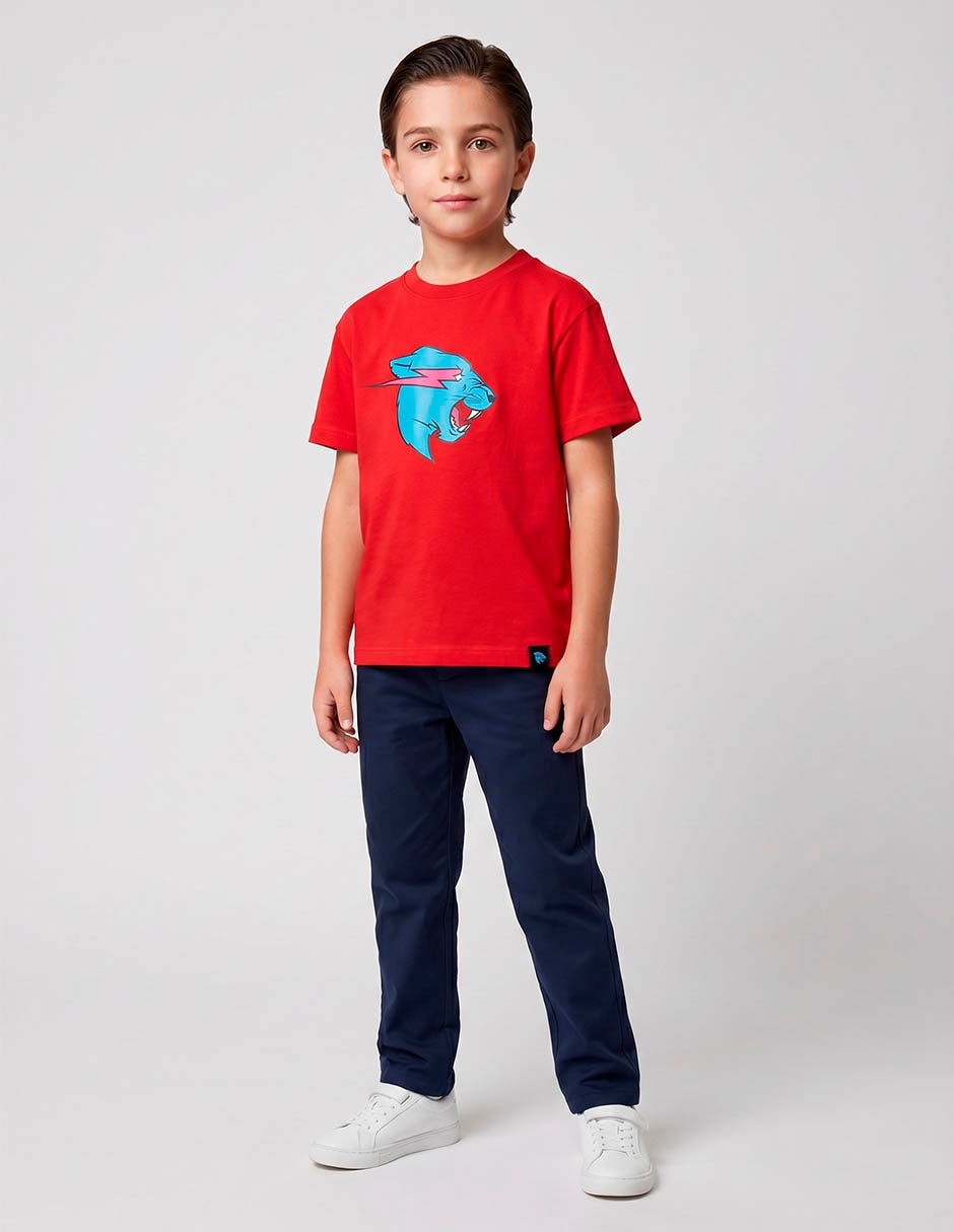 Playera manga corta para niño Playera manga corta para niño