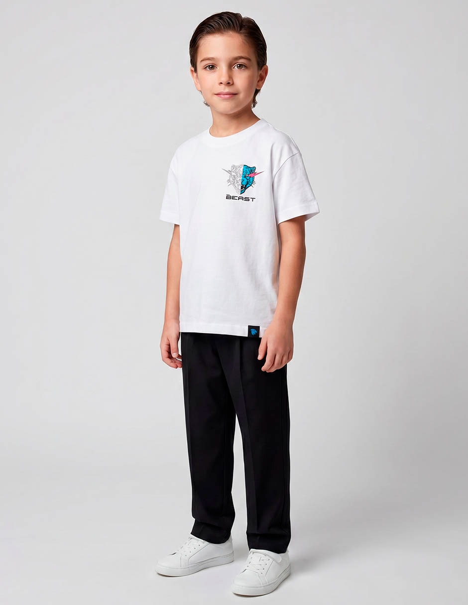 Playera manga corta para niño Playera manga corta para niño
