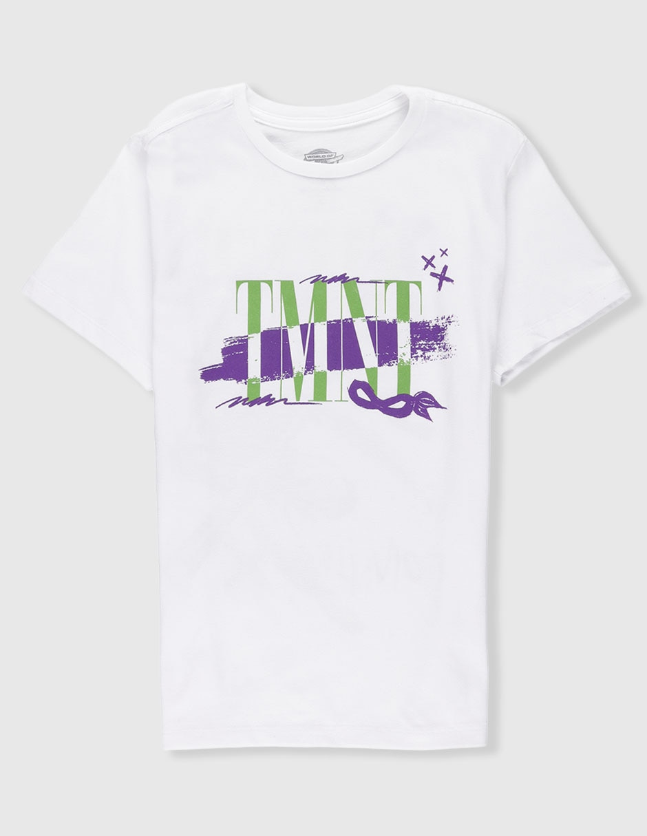Playera Tortugas Ninja manga corta para niño Playera Tortugas Ninja manga corta para niño