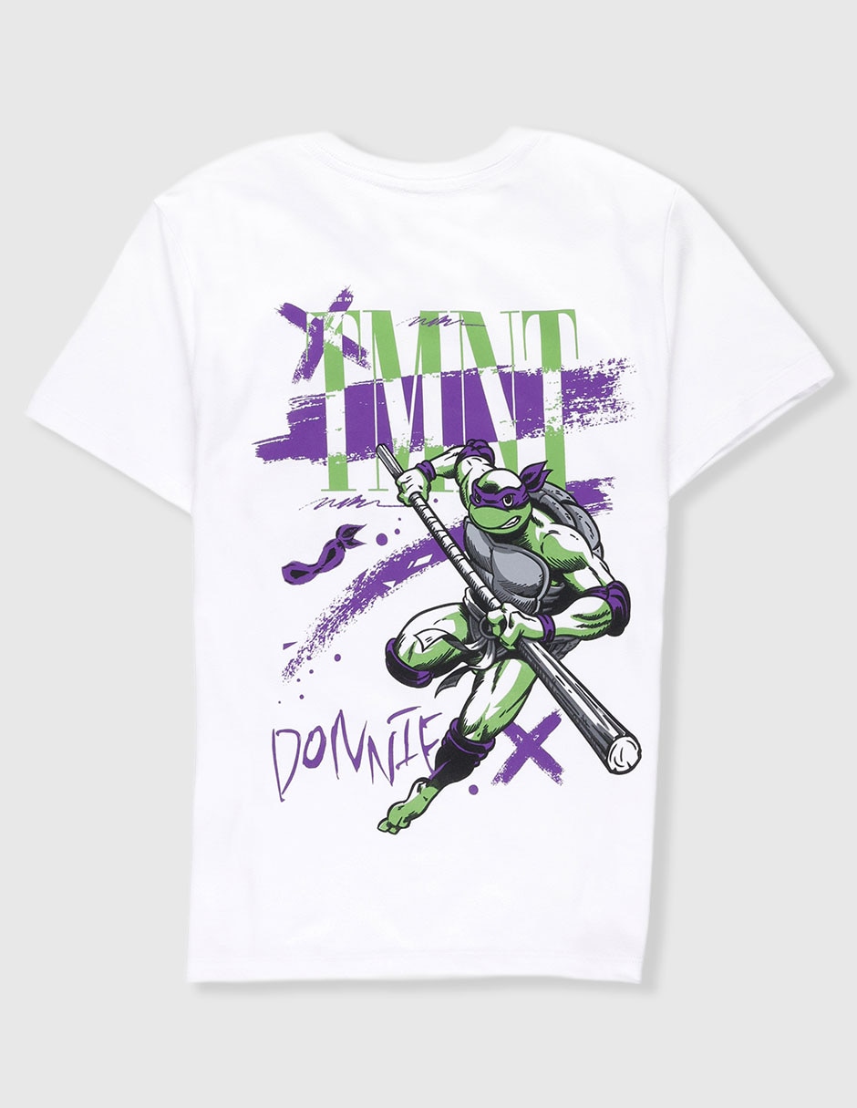Playera Tortugas Ninja manga corta para niño