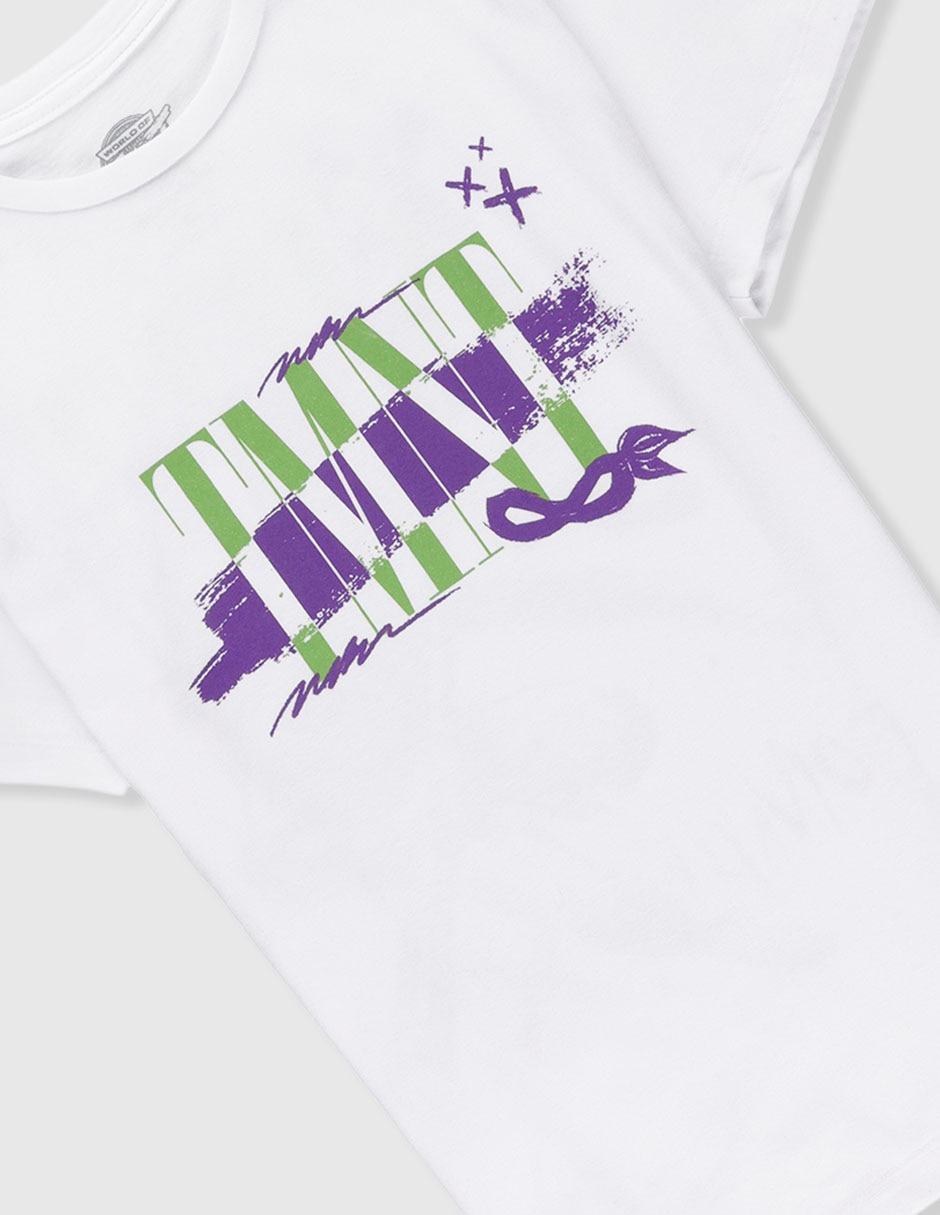 Playera Tortugas Ninja manga corta para niño