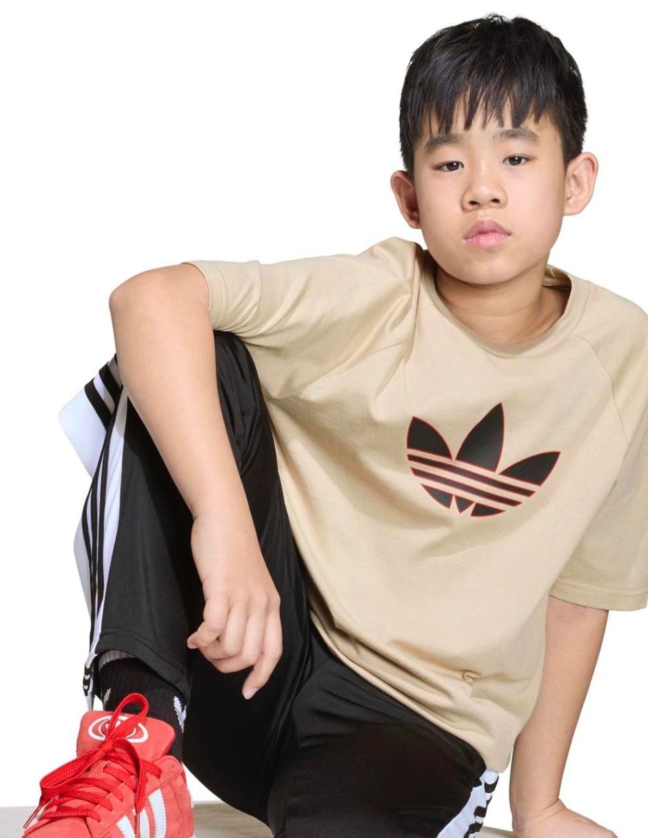 Playera Adidas Tr Lo Tee manga corta para niño
