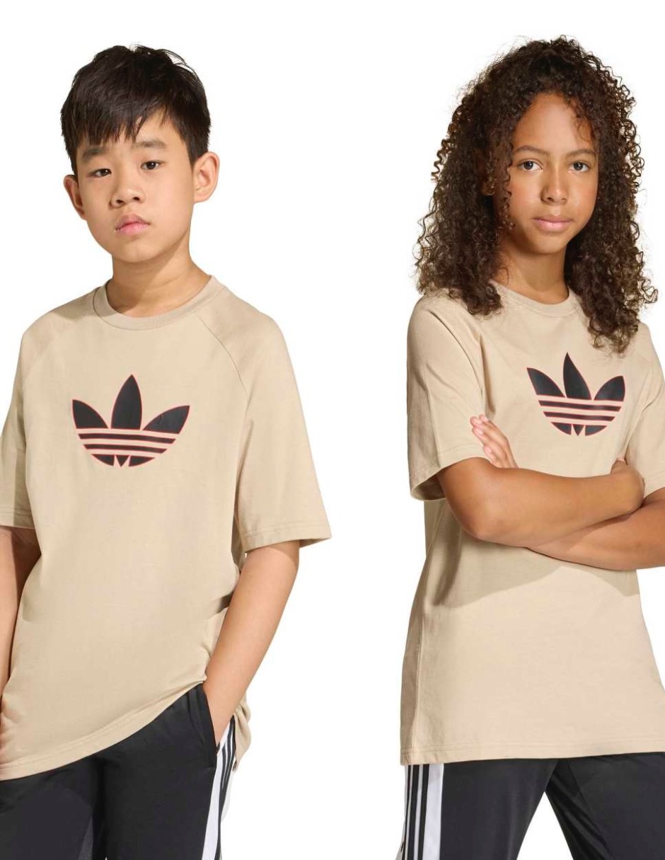 Playera Adidas Tr Lo Tee manga corta para niño