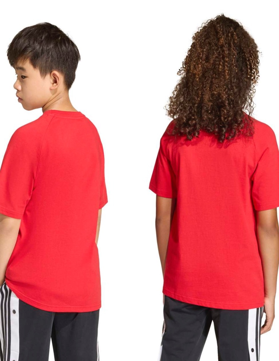 Playera Adidas Tr Lo Tee manga corta para niño