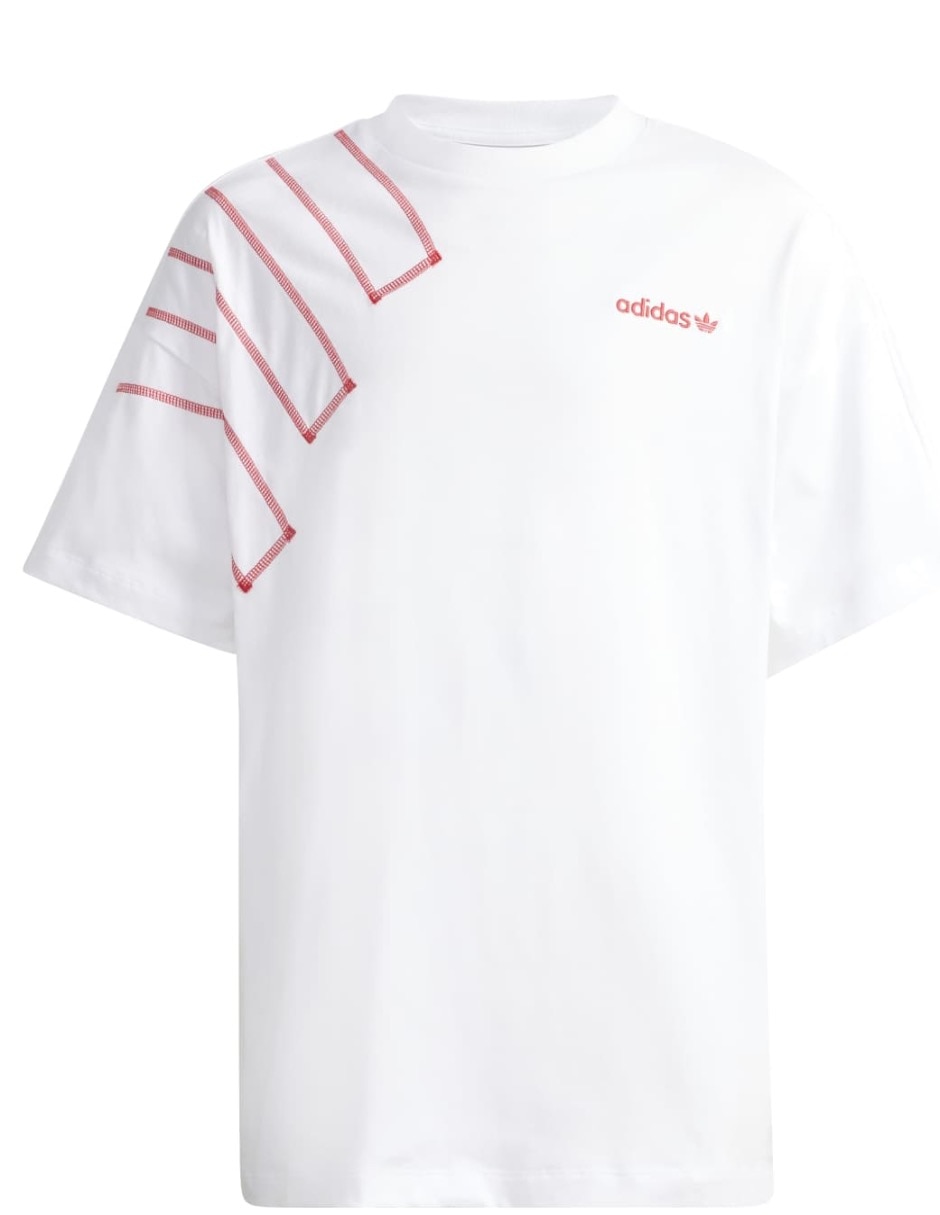Playera Adidas Lo Blocked Tee manga corta para niño