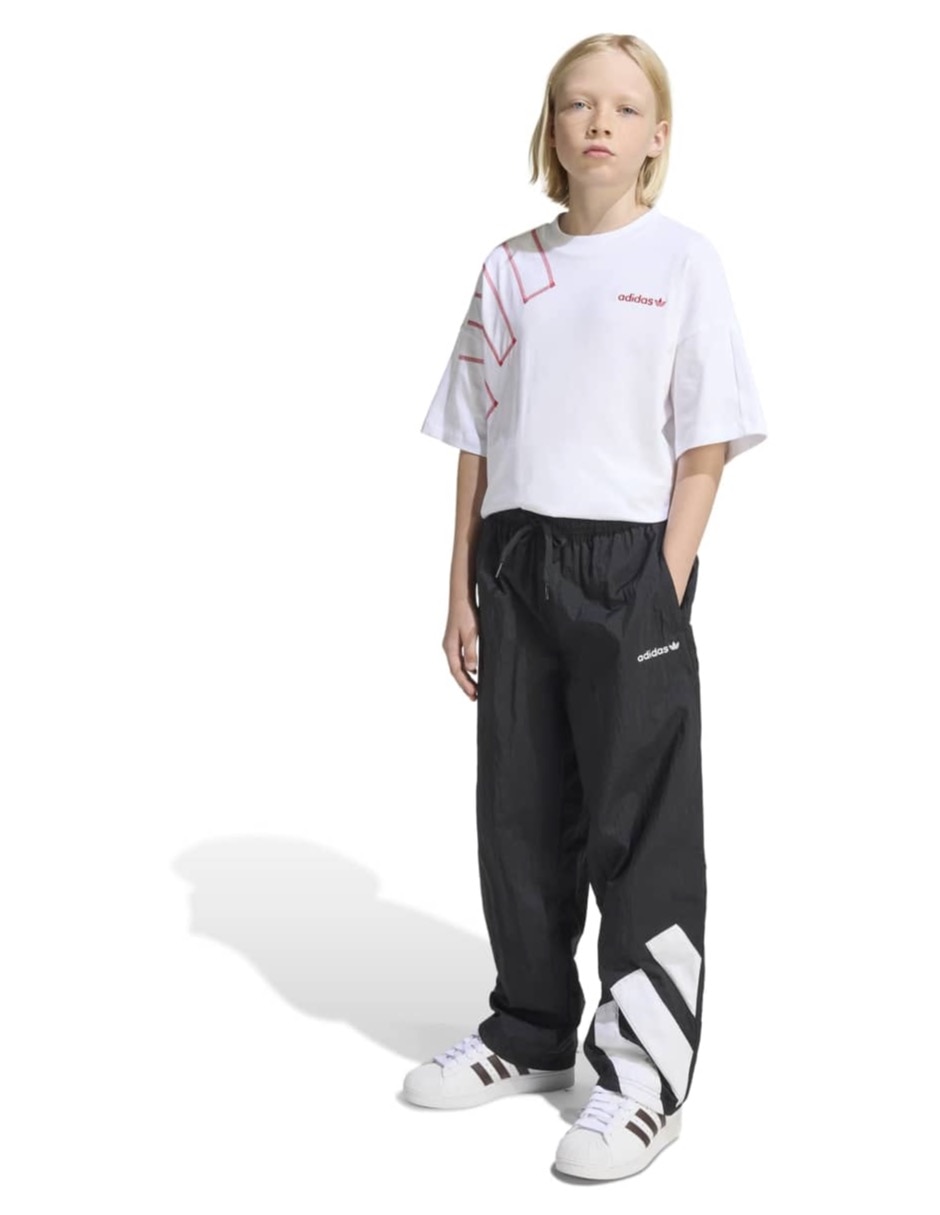 Playera Adidas Lo Blocked Tee manga corta para niño