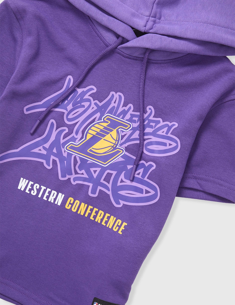 Playera Los Angeles Lakers manga corta para niño 2