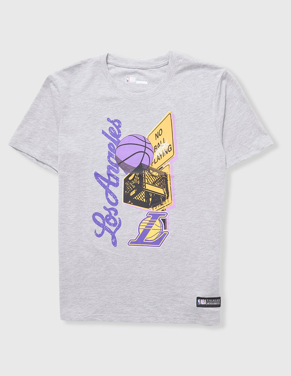 Set playera/playera nba los angeles lakers 'manga' corta 'para' infantil / niños grandes niño