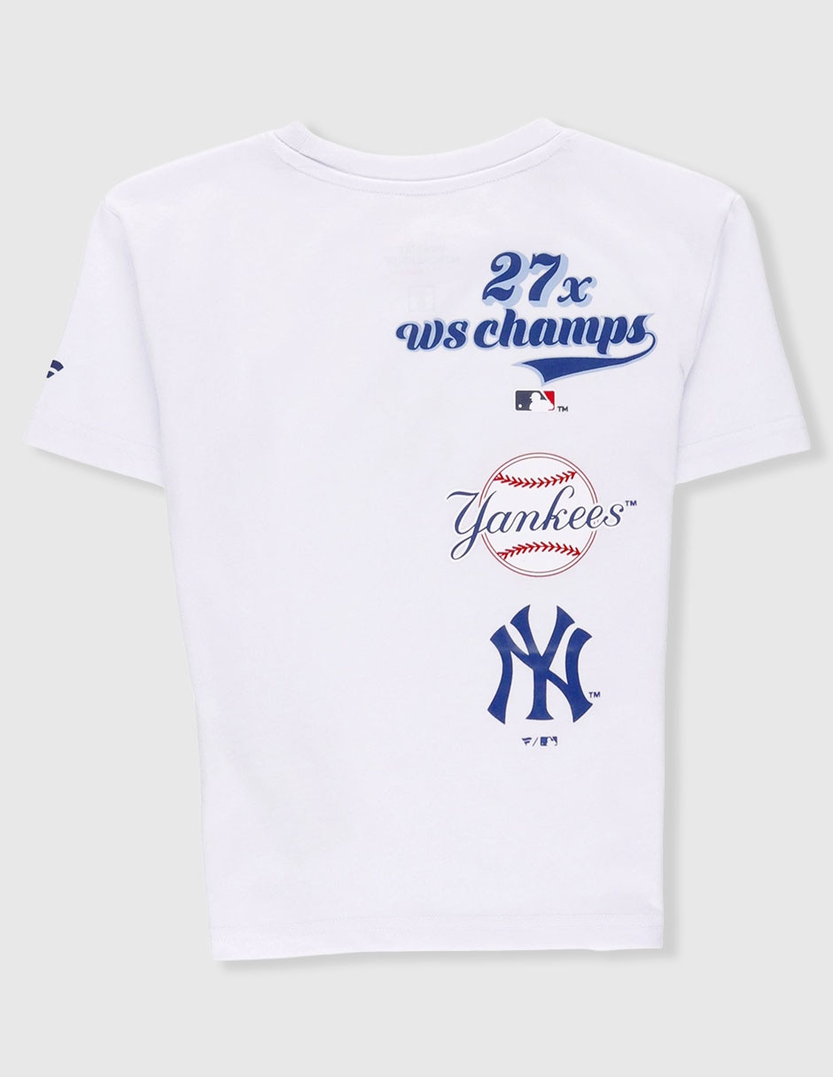 Set playera/playera mlb new york yankees "manga" corta "para" infantil / niños grandes niño 3