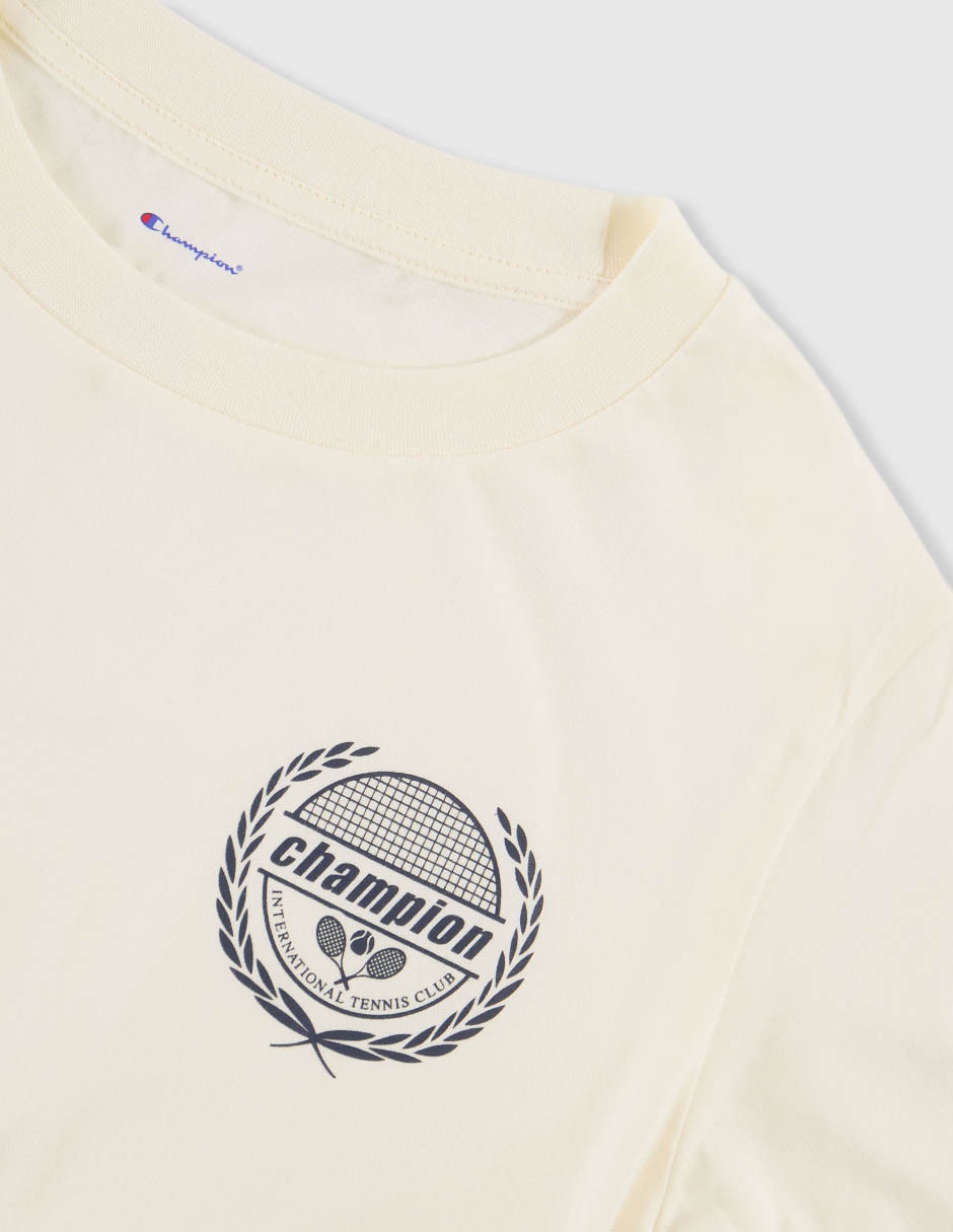 Playera champion manga corta para niño