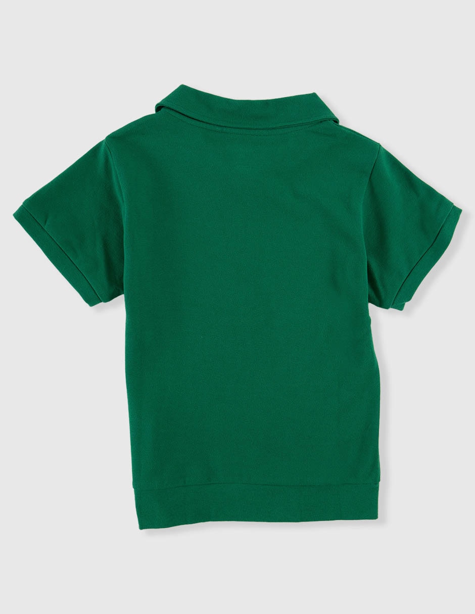 Playera manga corta para niño