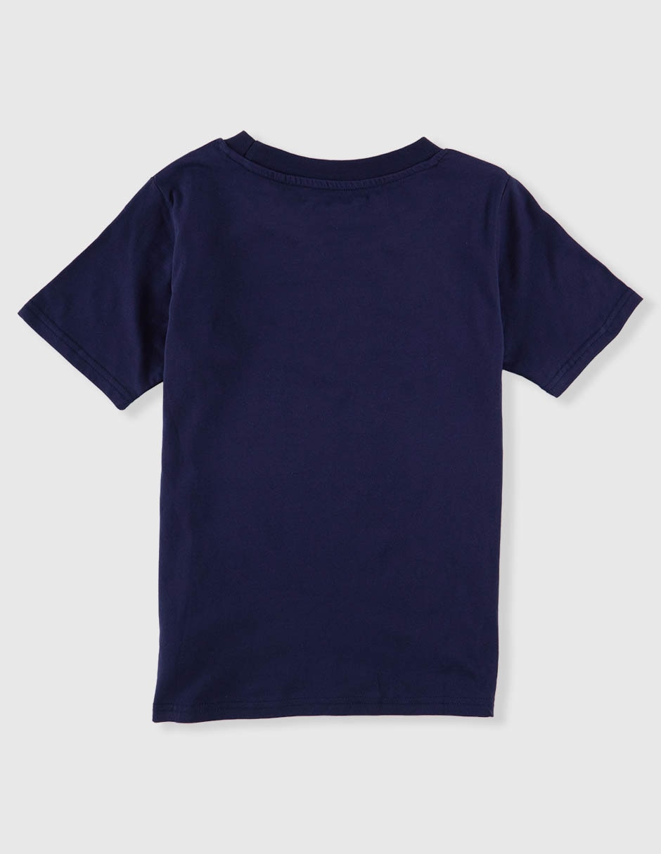 Playera champion manga corta para niño