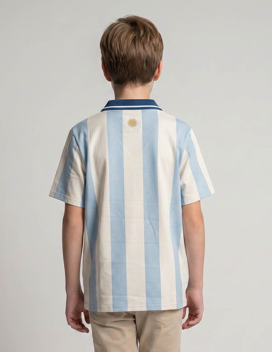 Playera Argentina World Cup 2026 manga corta para niño 2