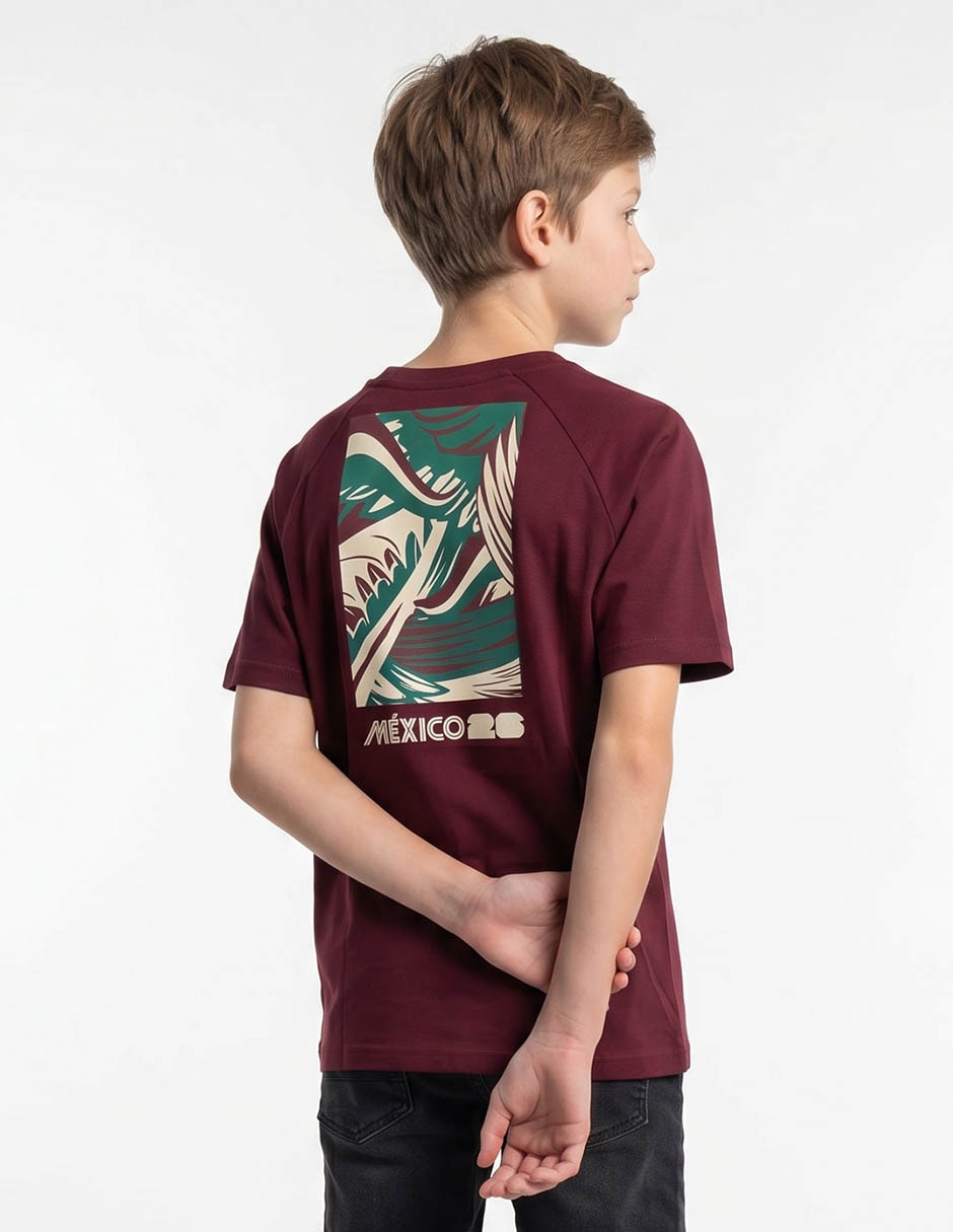 Playera México World Cup 2026 manga corta para niño 2