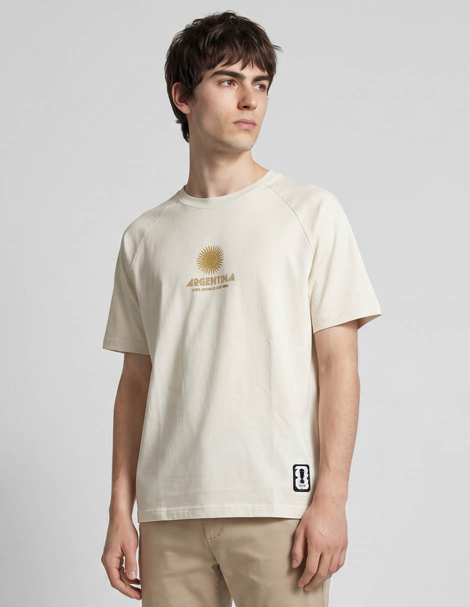 Playera Argentina World Cup 2026 manga corta para niño Playera Argentina World Cup 2026 manga corta para niño